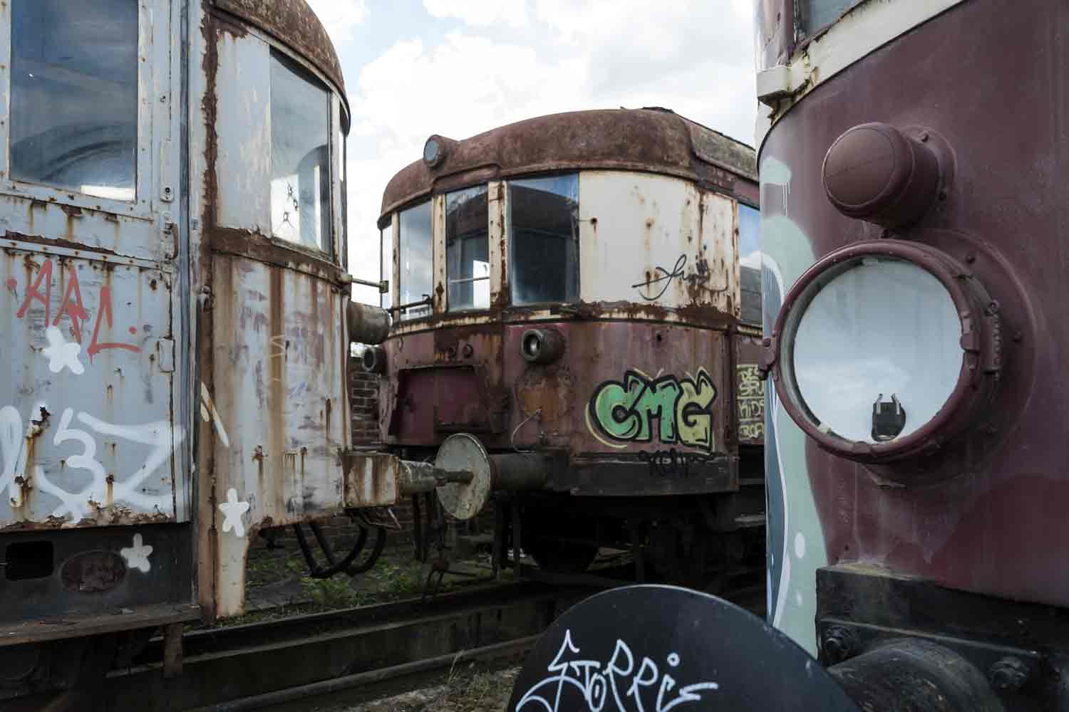 Ausrangierte Triebwagen