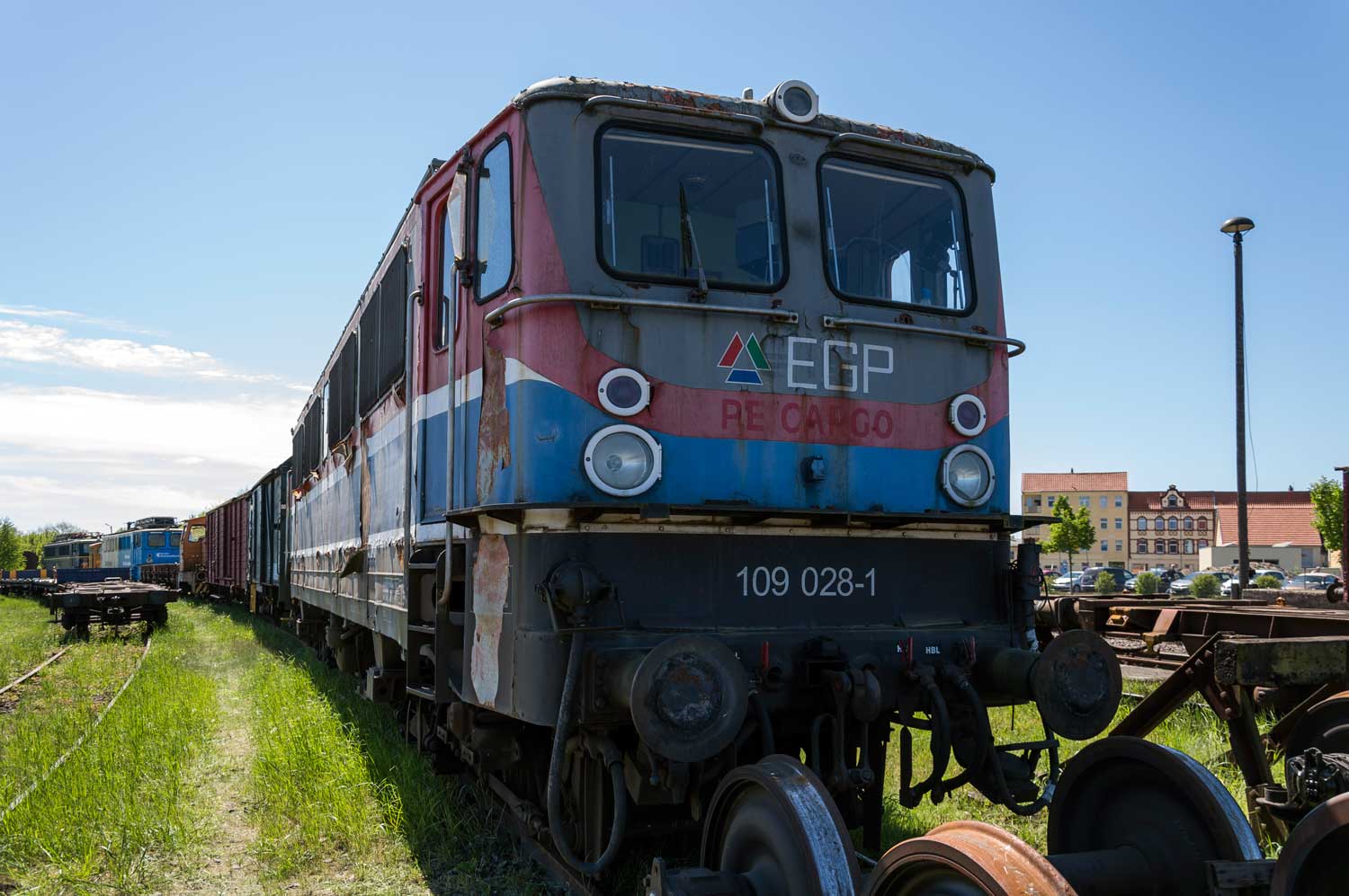 Lok 109 028 in Wittenberge