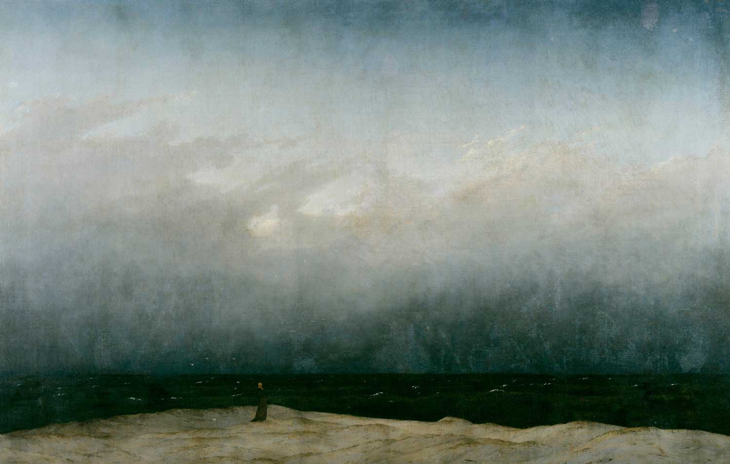 Caspar David Friedrich - Der Mönch am Meer