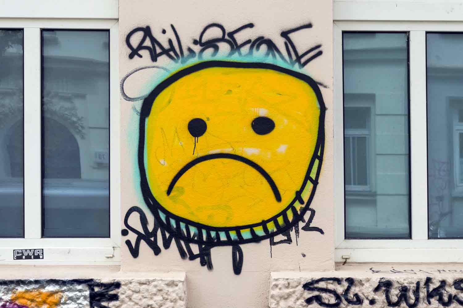 Graffiti-Smiley