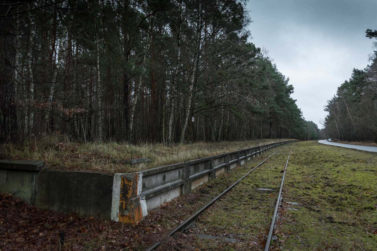 Bahnsteig an ehemaligem Haltepunkt