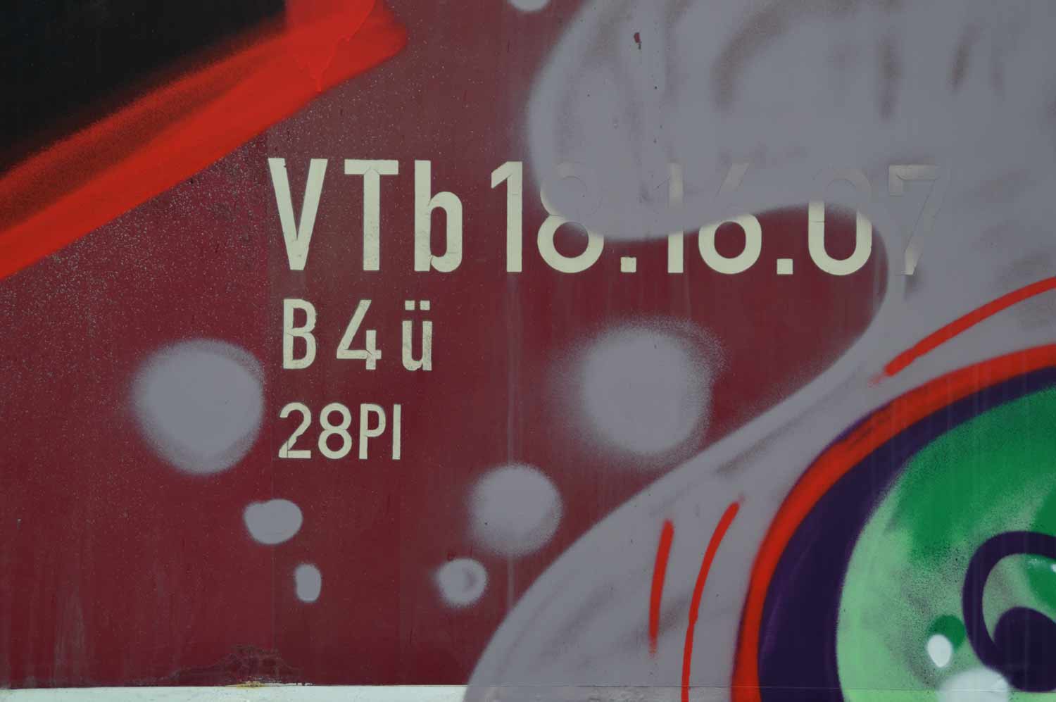 Graffiti am SVT