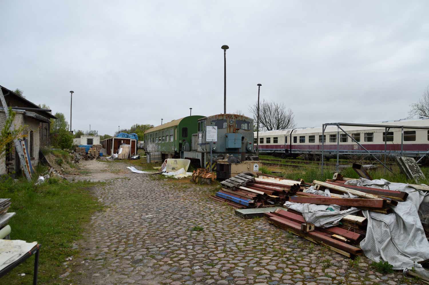 Überblick Ladestraße