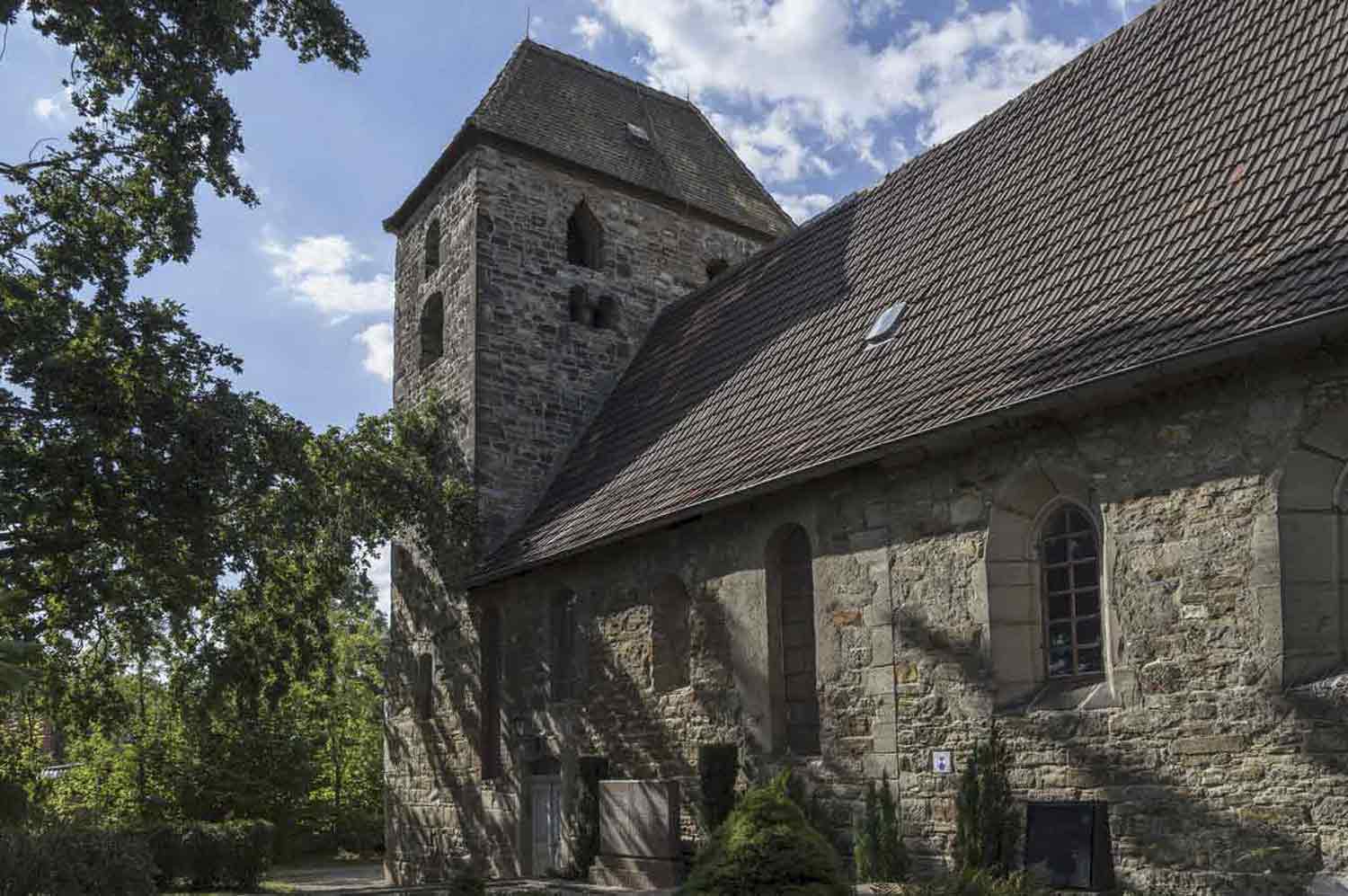 Die Dorfkirche Röcken, 1844 die Taufkirche von Friedrich Nietzsche Dorfkirche Röcken