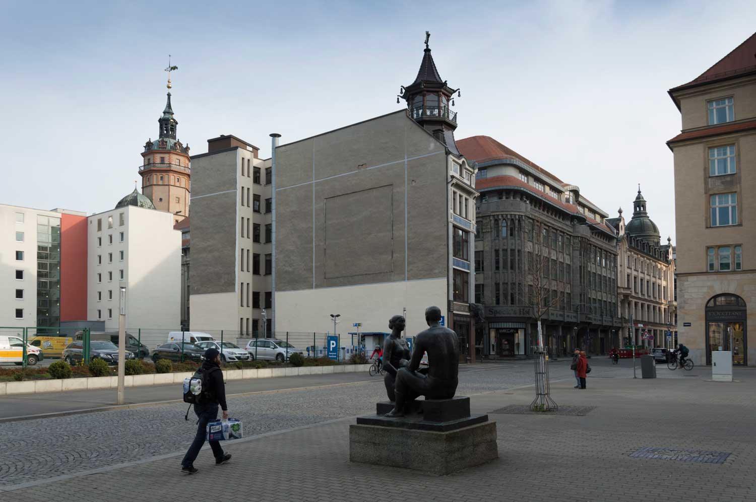 Leere Reichsstraße