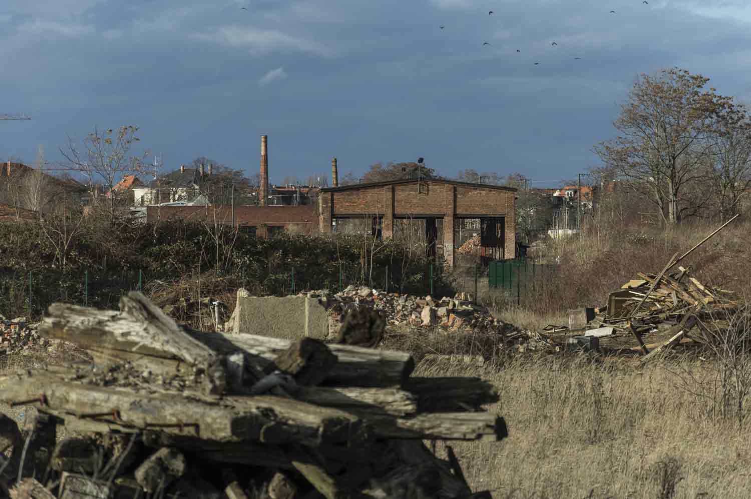 Zum Beitrag 'Leipzig 416 - Stadtbrache XXL' Abriss Bahnhofsanlage