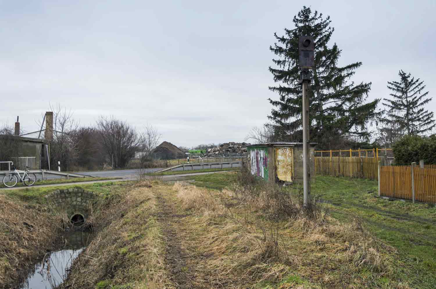 Ehemalige Bahntrasse