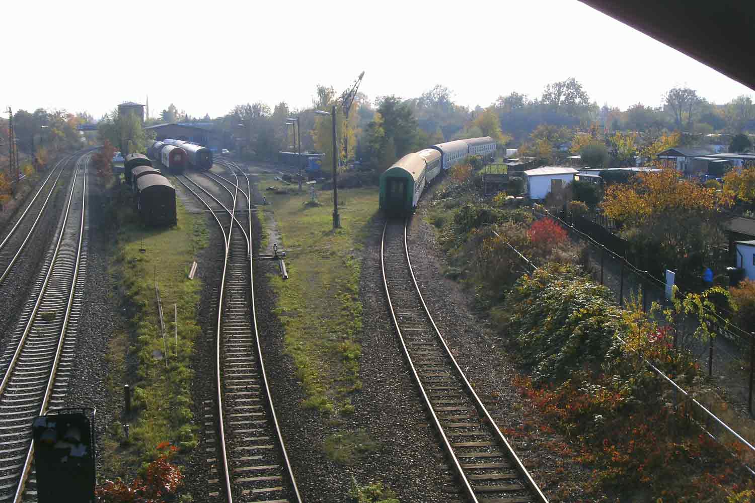 Bahnhofsgleise Plagwitz