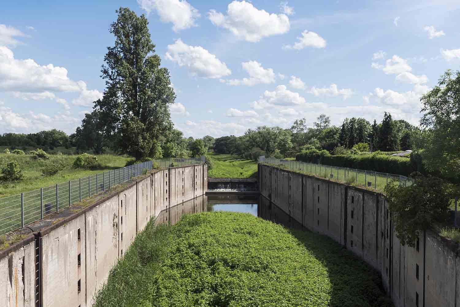 Schleusenfragment Werder in Merseburg