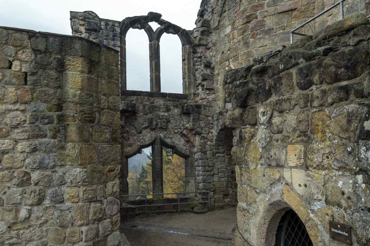 Mit der Romantik wächst das Interesse an Ruinen und Fragmenten Klosterruine auf dem Oybin