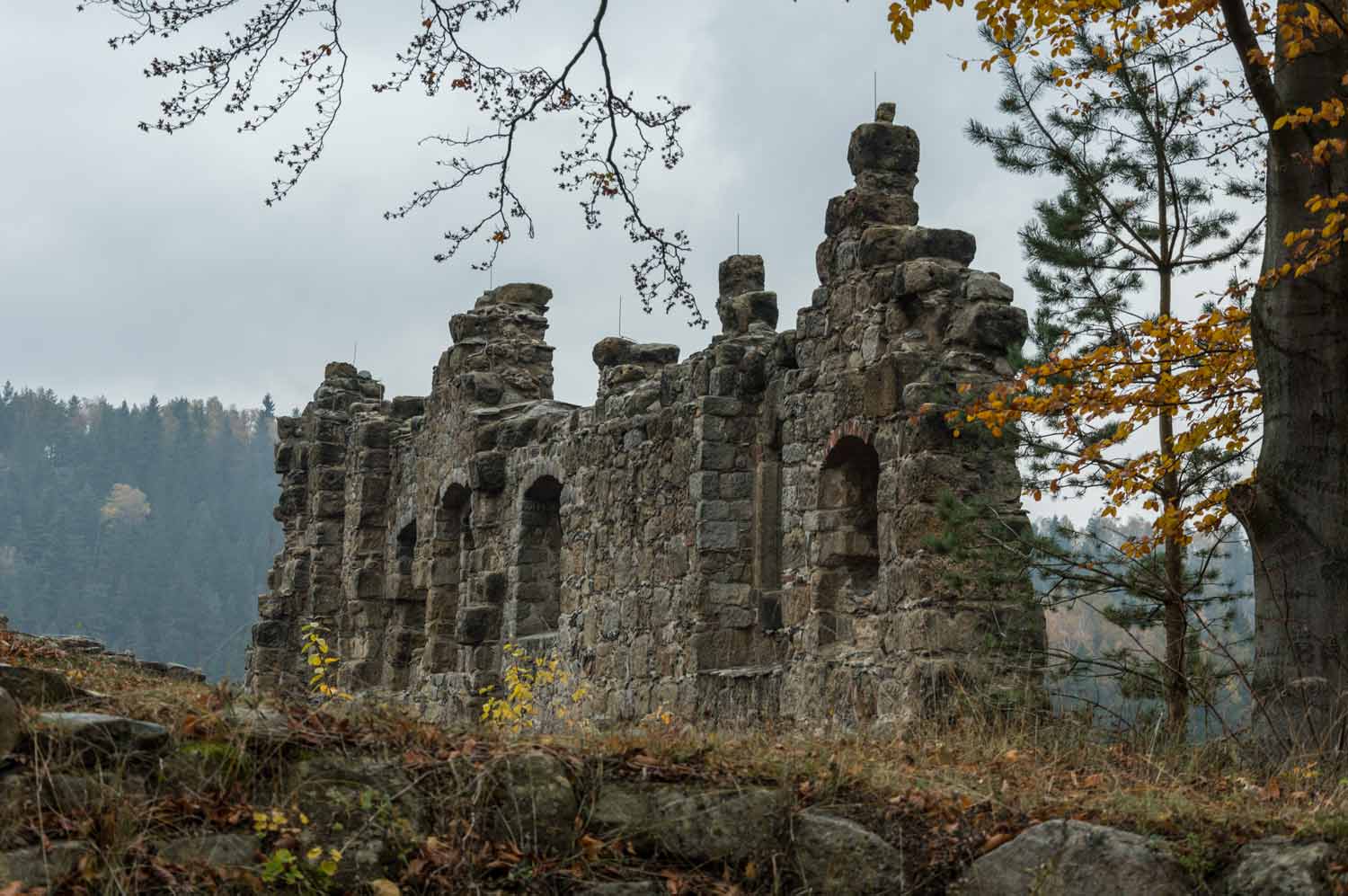 Palas der Burg Oybin