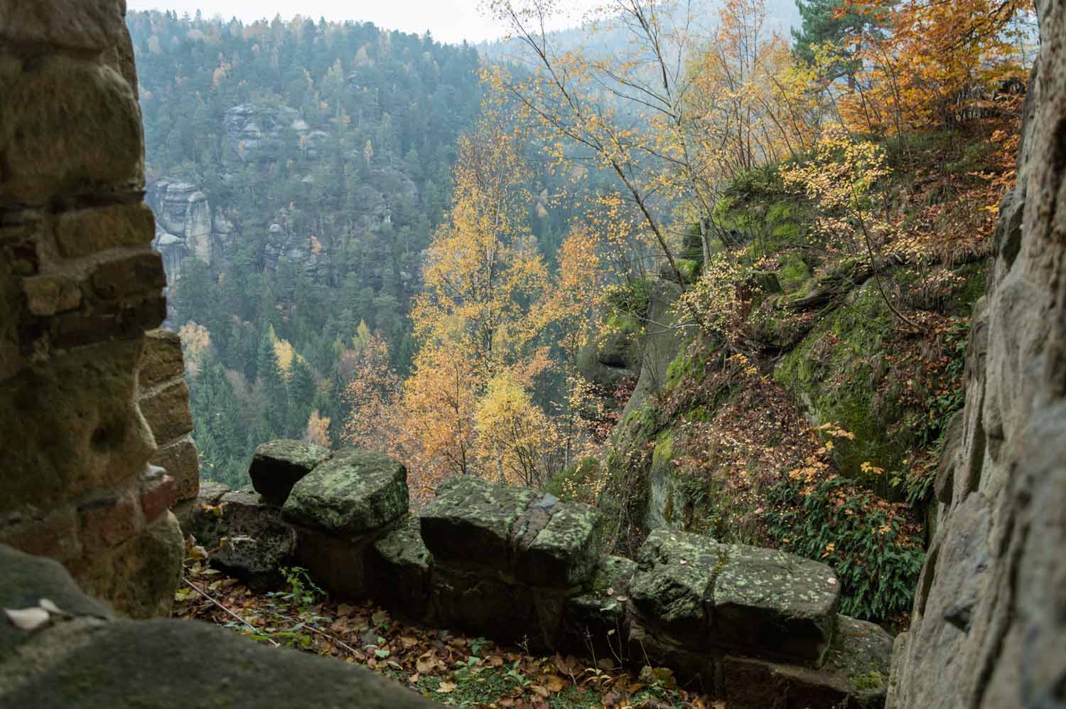 Blick vom Kreuzgang