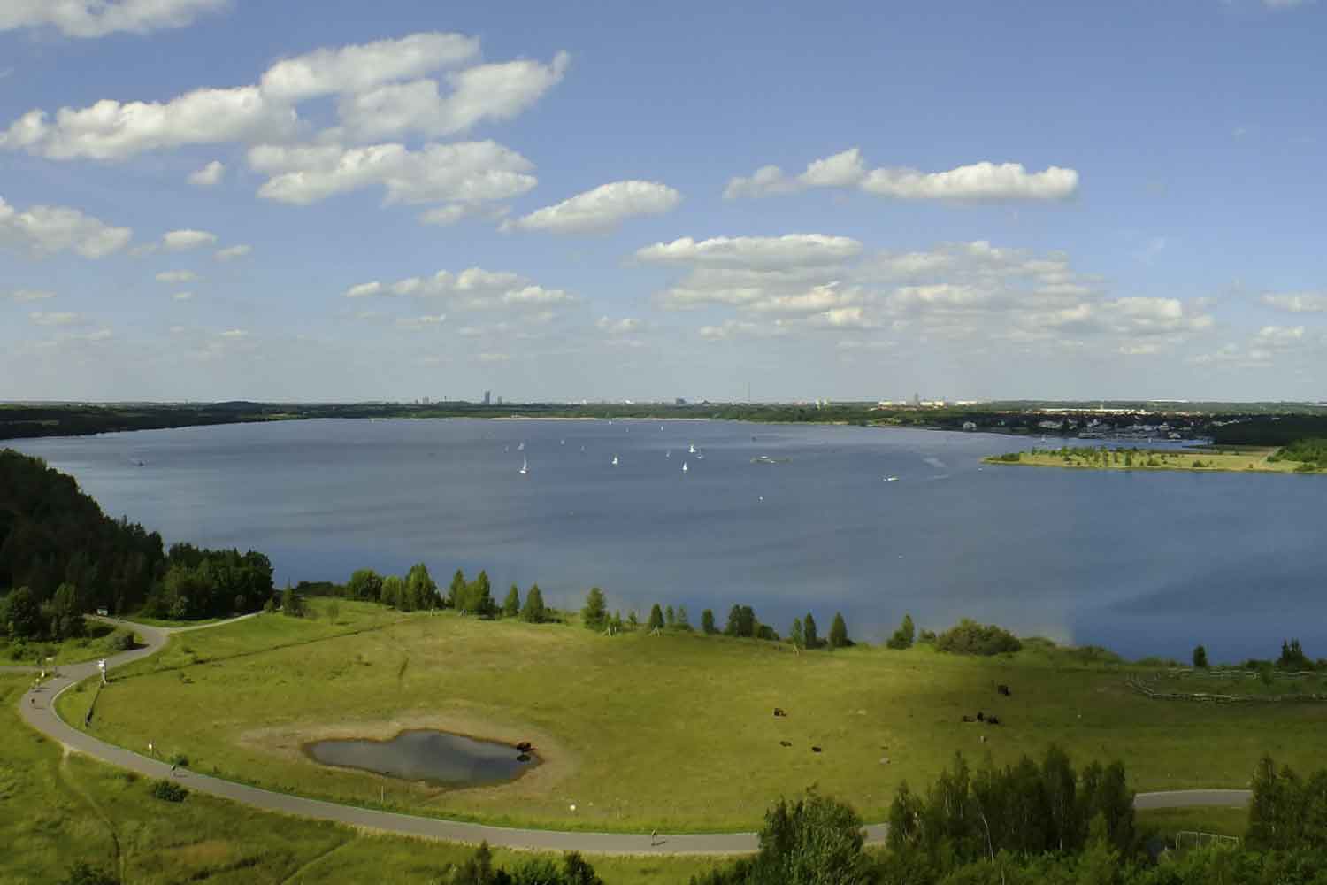 Blick vom Aussichtsturm Bistumshöhe