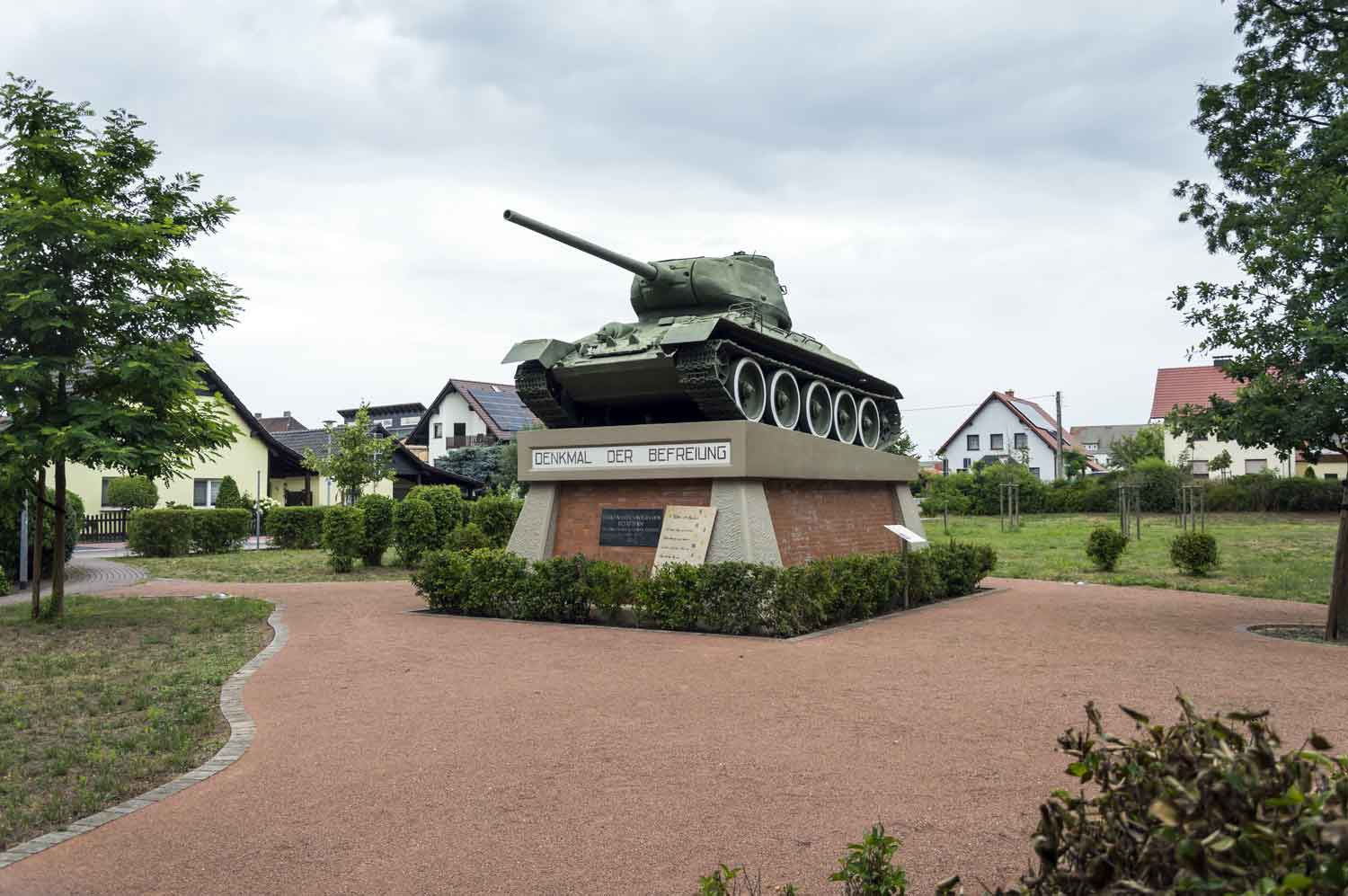 Der Beilroder Panzer im Juli 2013
