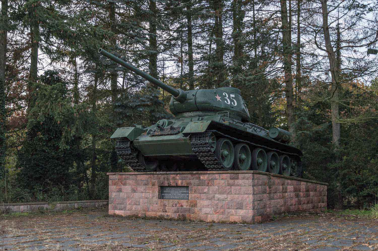 Panzerdenkmal in Brandenburg-Görden