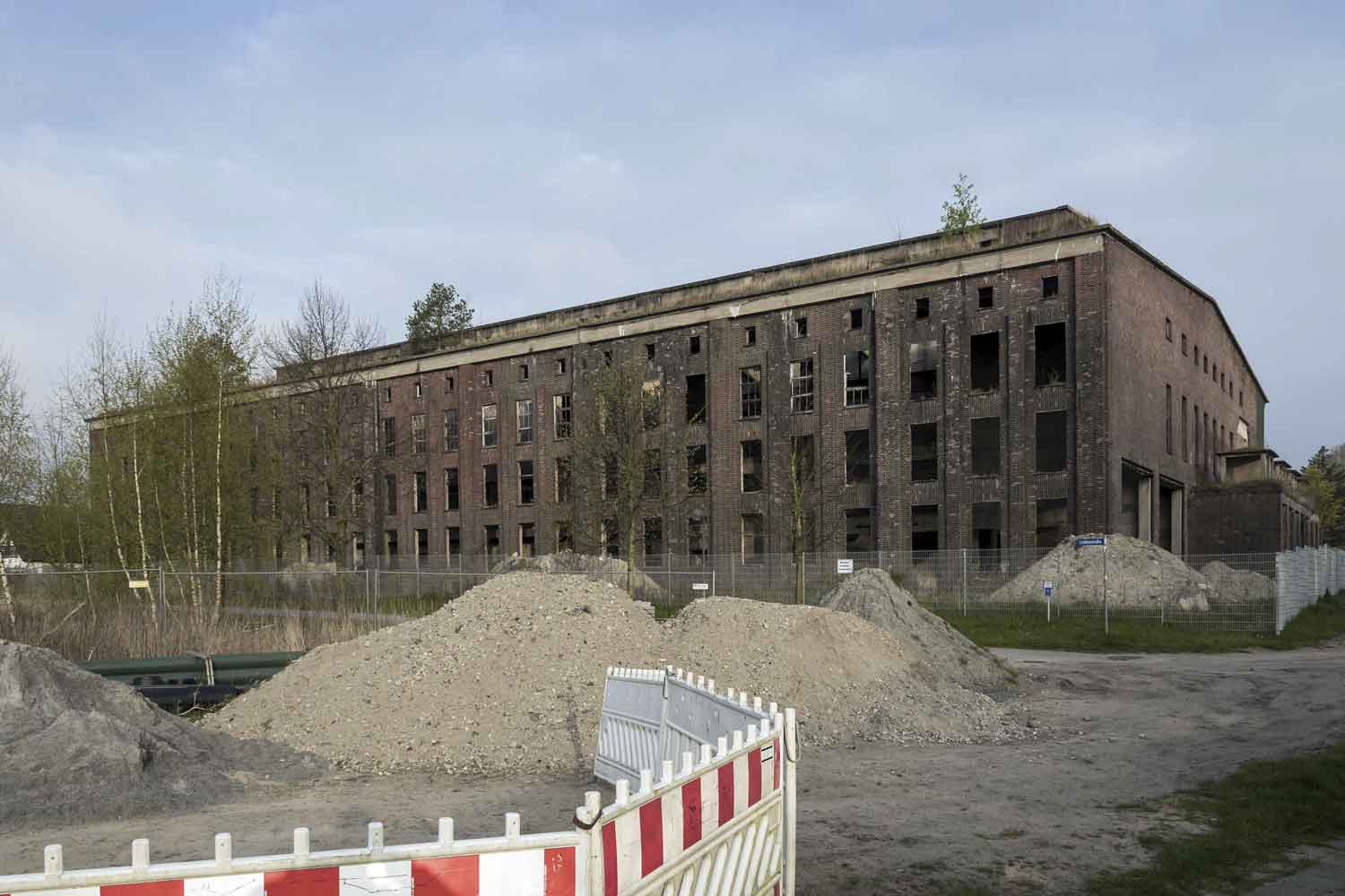 Peenemünder Sauerstoffwerk als Baustelle