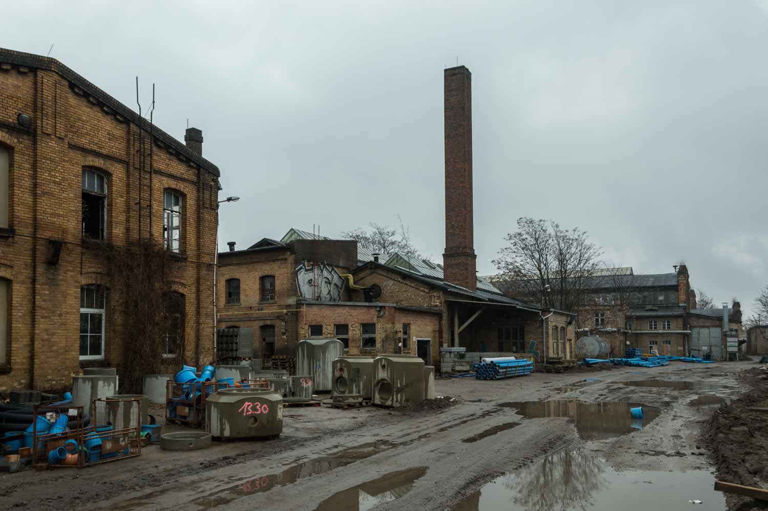 Außengelände vor der Lokhalle Außengelände vor der Lokhalle