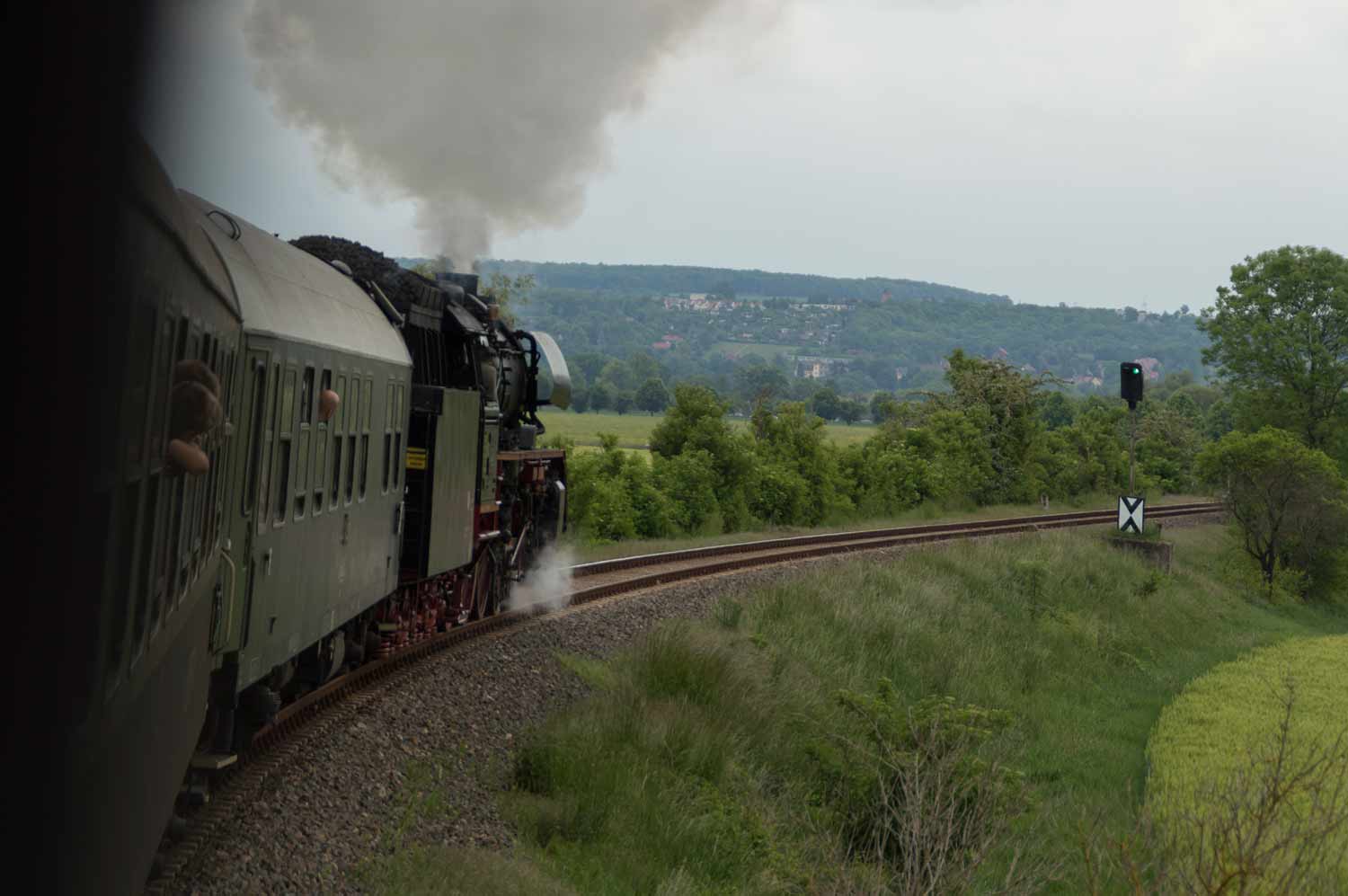 Historische Eisenbahnfahrt