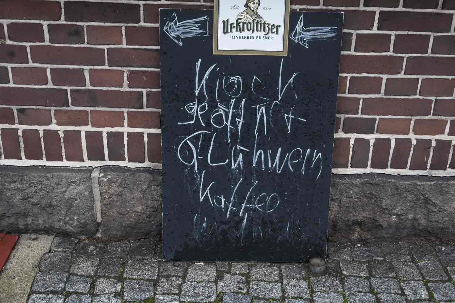 Aufsteller Glühwein