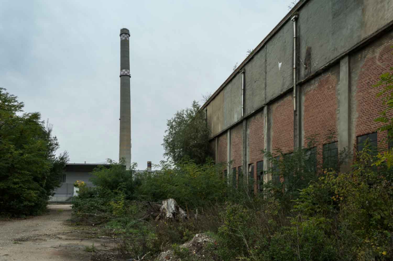 Schornstein des Kraftwerkes Kulkwitz Kraftwerk Kulkwitz