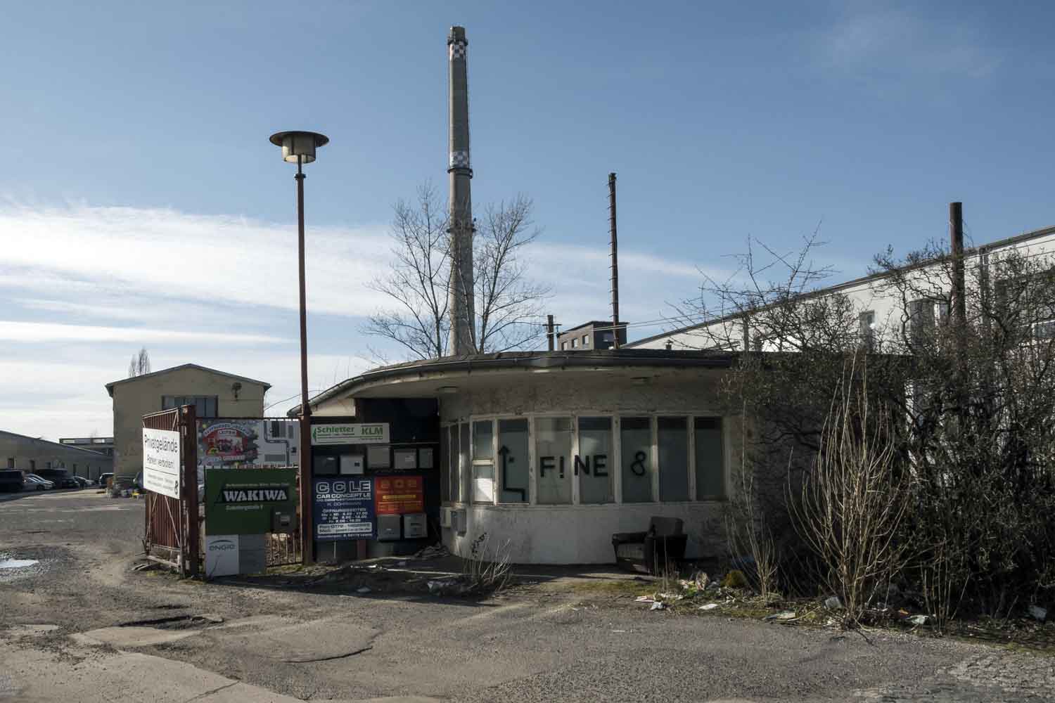 Pförtnerhaus in Industriegebiet Pförtnerhaus