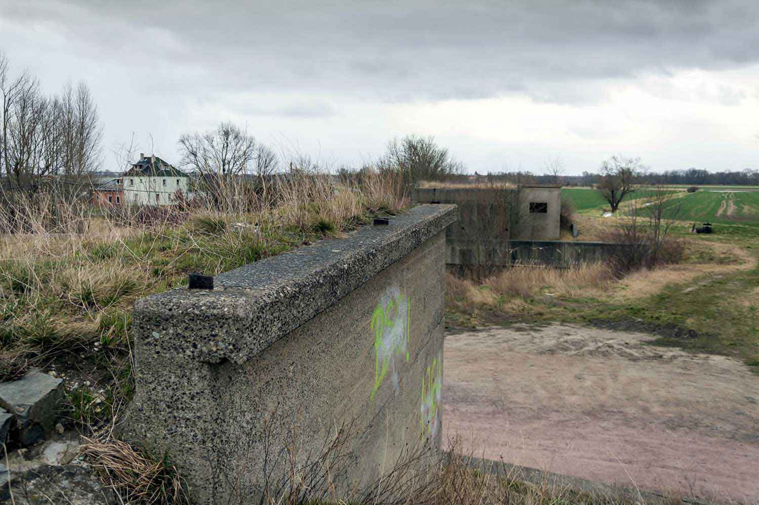 Widerlager Straßenbrücke