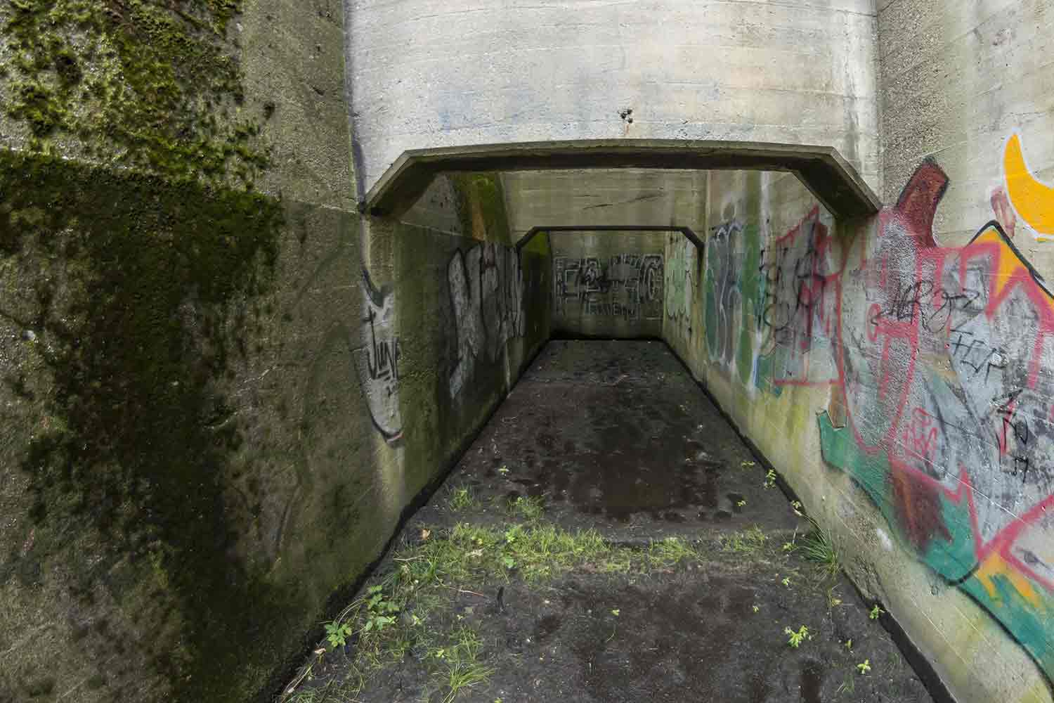 Überlauf im Unterhaupt