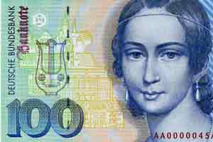 Vorschau - Clara Schumann auf DM-Geldnote