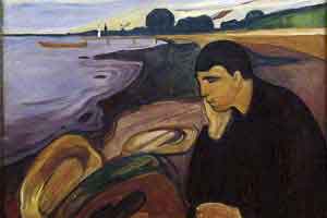 'Melancholie' von Munch